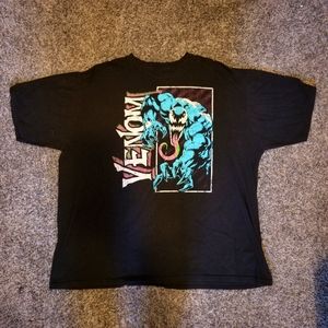 Venom Black Graphic Tshirt